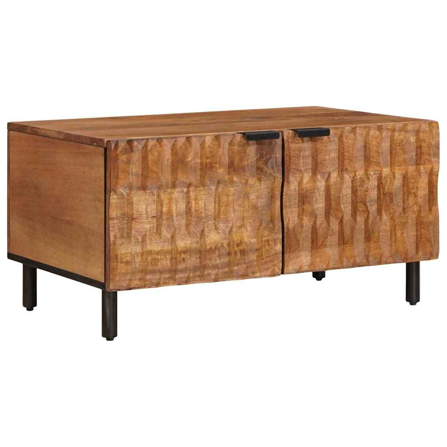 Salontafel Bruin 80 x 50 x 40 cm Massief Mango Hout