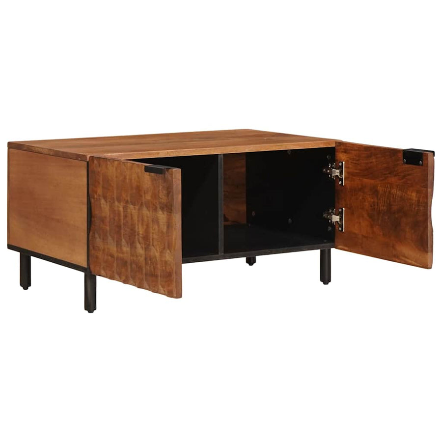 Salontafel Bruin 80 x 50 x 40 cm Massief Mango Hout