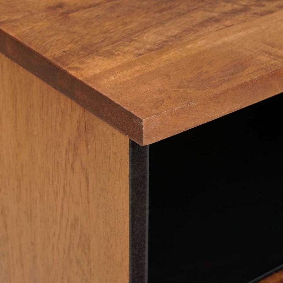 Nachtkastje 2 pcs Bruin 40 x 33 x 46 cm Massief Mango Hout
