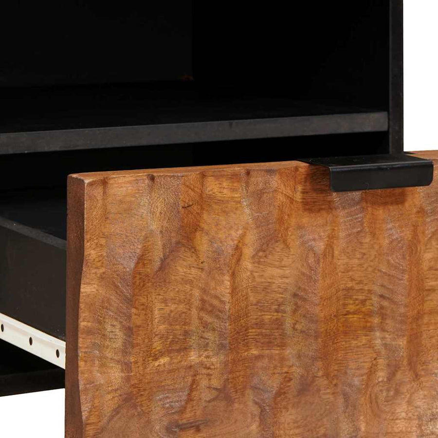 Nachtkastje 2 pcs Bruin 40 x 33 x 46 cm Massief Mango Hout