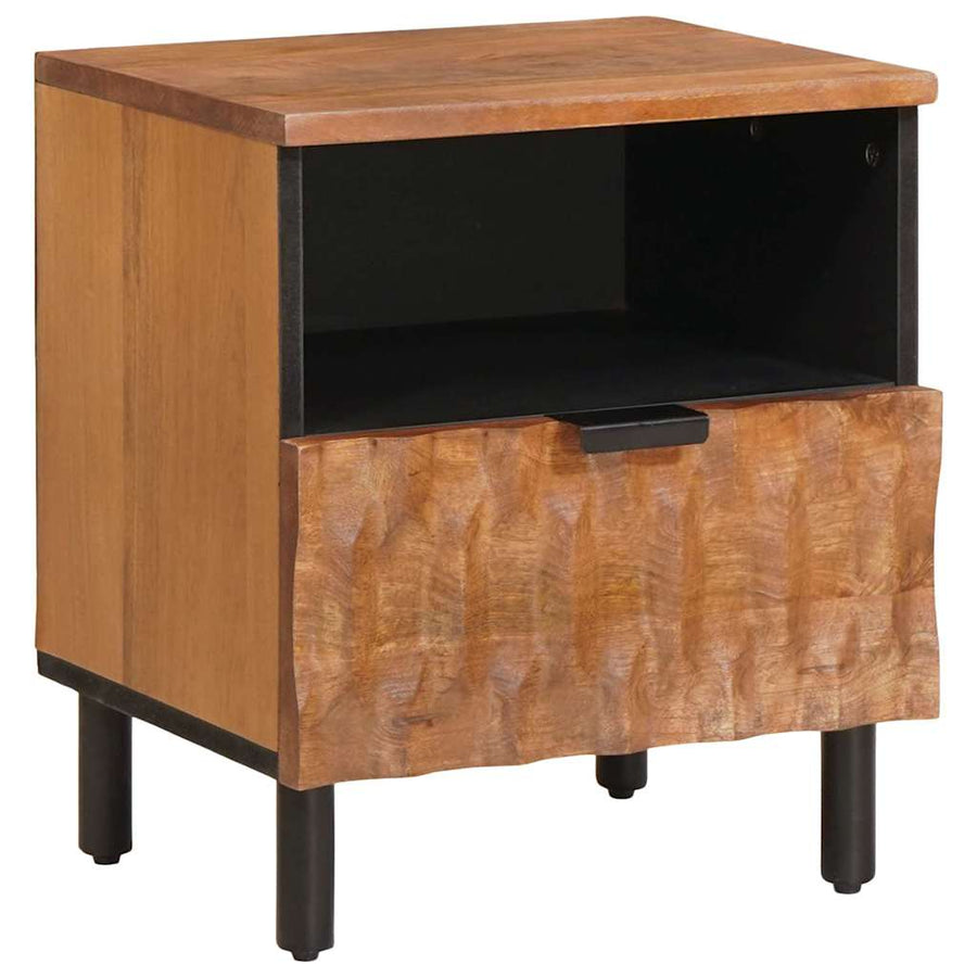 Nachtkastje 2 pcs Bruin 40 x 33 x 46 cm Massief Mango Hout