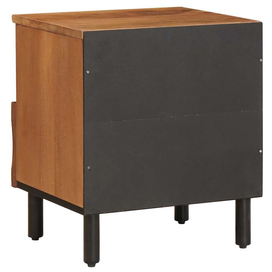 Nachtkastje 2 pcs Bruin 40 x 33 x 46 cm Massief Mango Hout