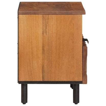 Nachtkastje 2 pcs Bruin 40 x 33 x 46 cm Massief Mango Hout