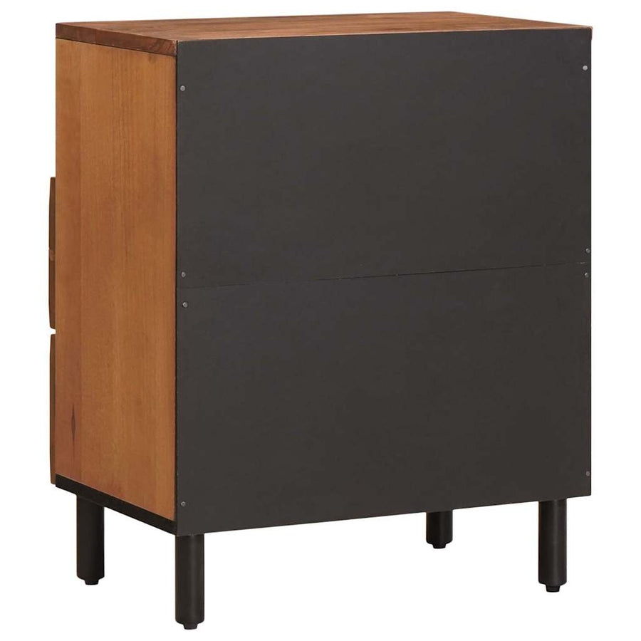 Nachtkastje met lade Bruin 50 x 33 x 60 cm Massief Mango Hout