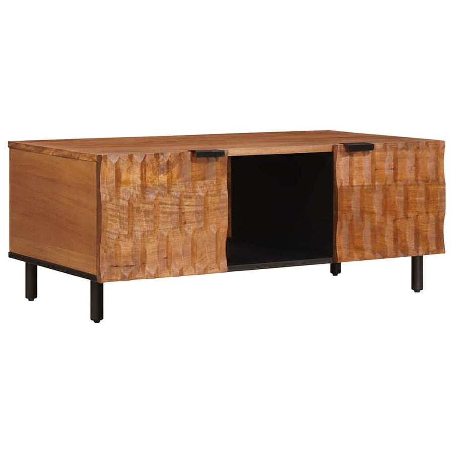 Salontafel Bruin 100 x 54 x 40 cm Massief Mango Hout