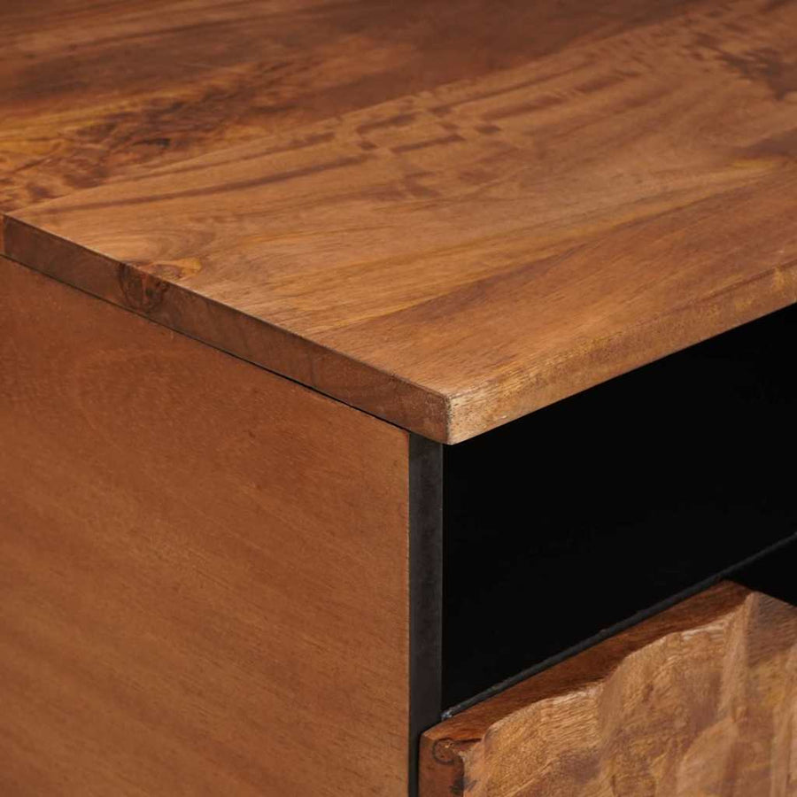 Salontafel met lade Bruin 80 x 54 x 40 cm Massief Mango Hout