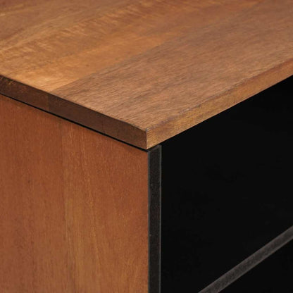 TV-kast met opslag Acacia Bruine Afwerking 80 x 31,5 x 46 cm