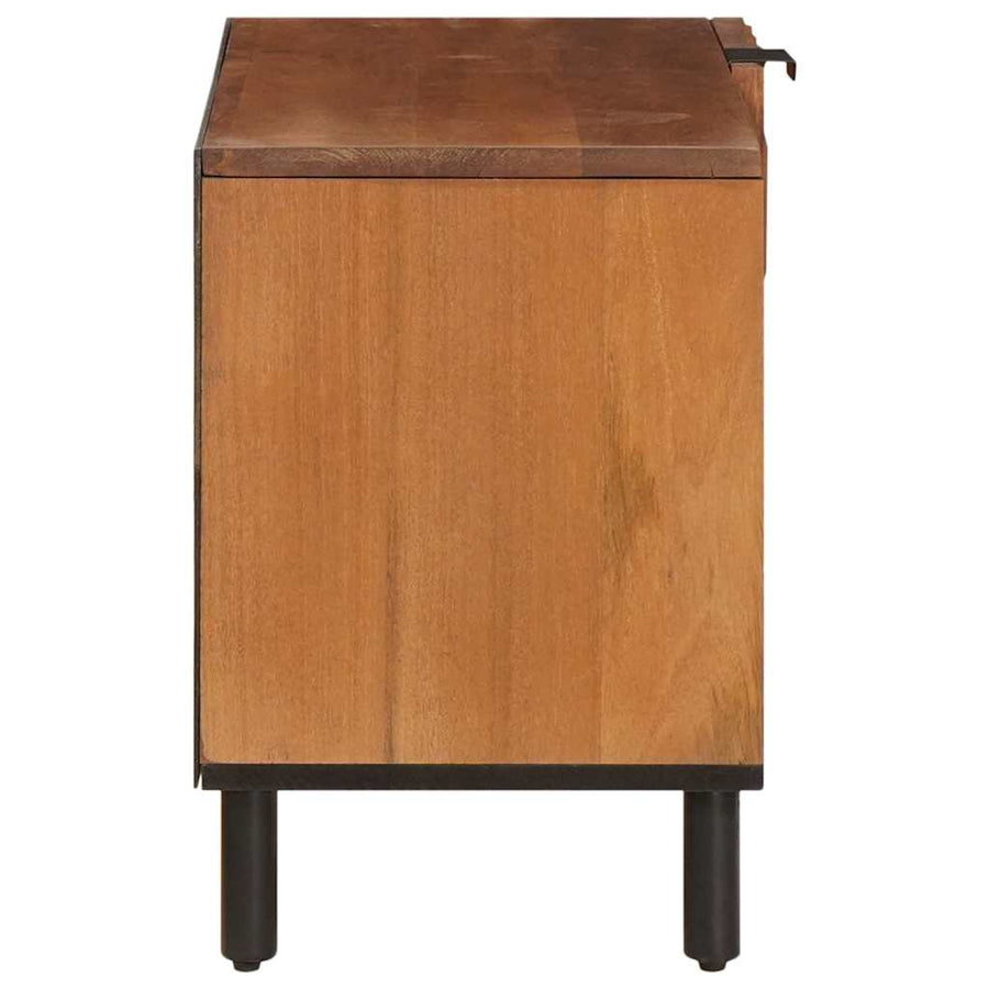 TV-kast met opslag Acacia Bruine Afwerking 80 x 31,5 x 46 cm