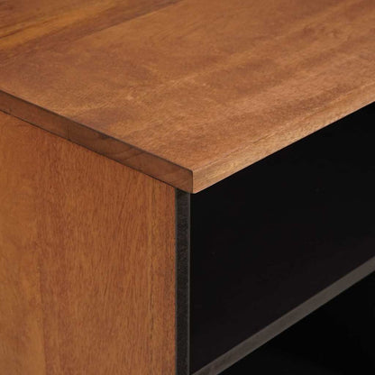 TV-kast met lade Acacia Bruine Afwerking 100 x 33,5 x 46 cm