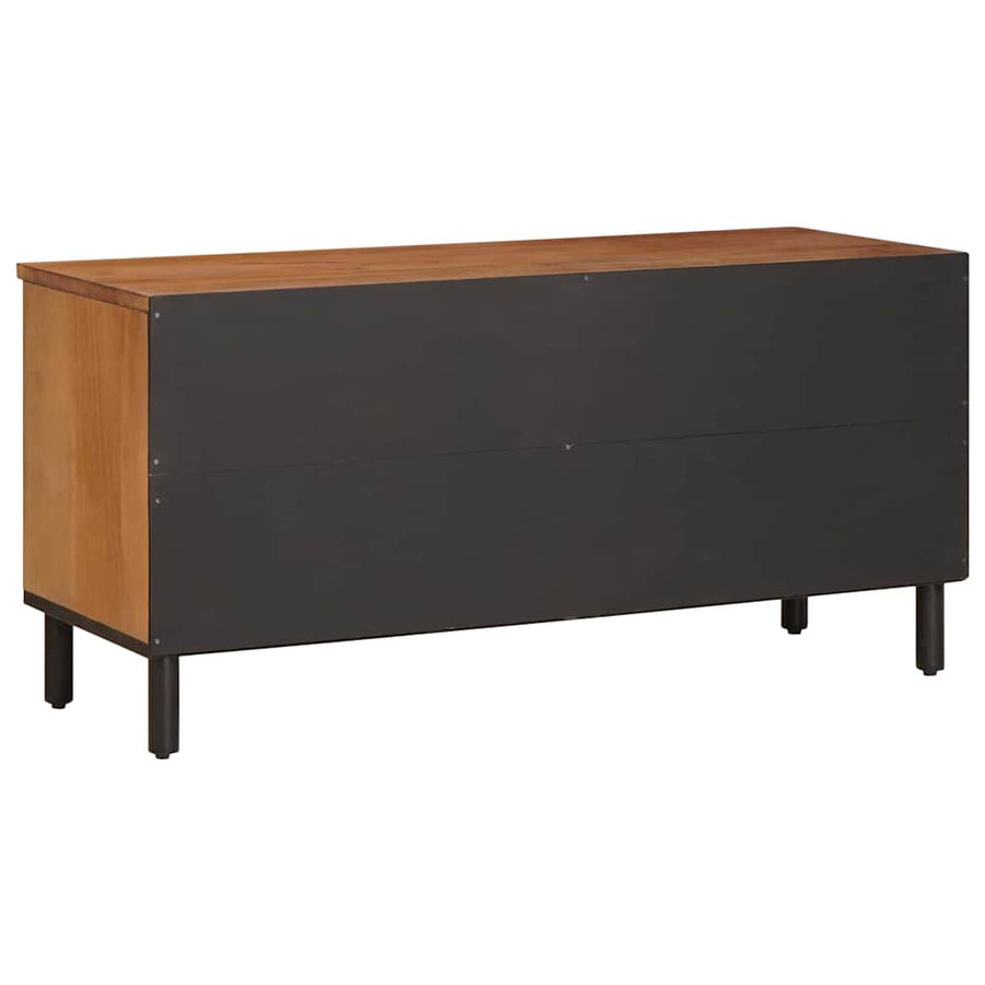 TV-kast met lade Acacia Bruine Afwerking 100 x 33,5 x 46 cm