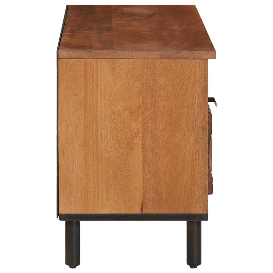 TV-kast met lade Acacia Bruine Afwerking 100 x 33,5 x 46 cm
