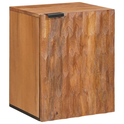 Badkamer Hangkast Effen Bruin Acacia bruin afwerking