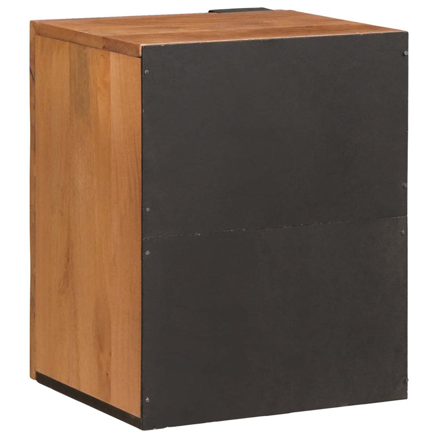 Badkamer Hangkast Effen Bruin Acacia bruin afwerking