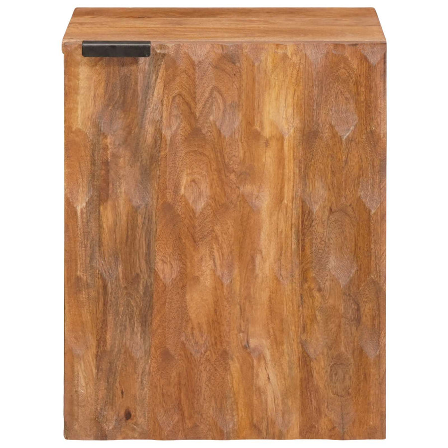 Badkamer Hangkast Effen Bruin Acacia bruin afwerking