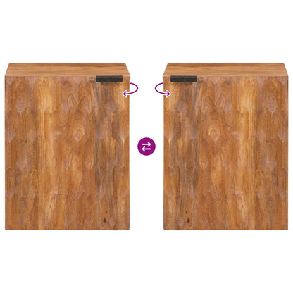 Badkamer Hangkast Effen Bruin Acacia bruin afwerking