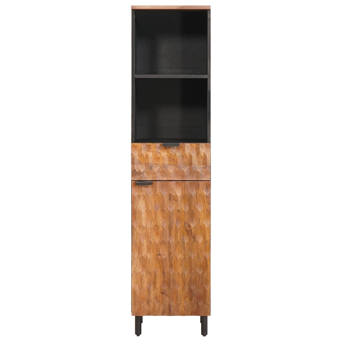 Badkamerkast Effen Bruin Acacia bruin afwerking