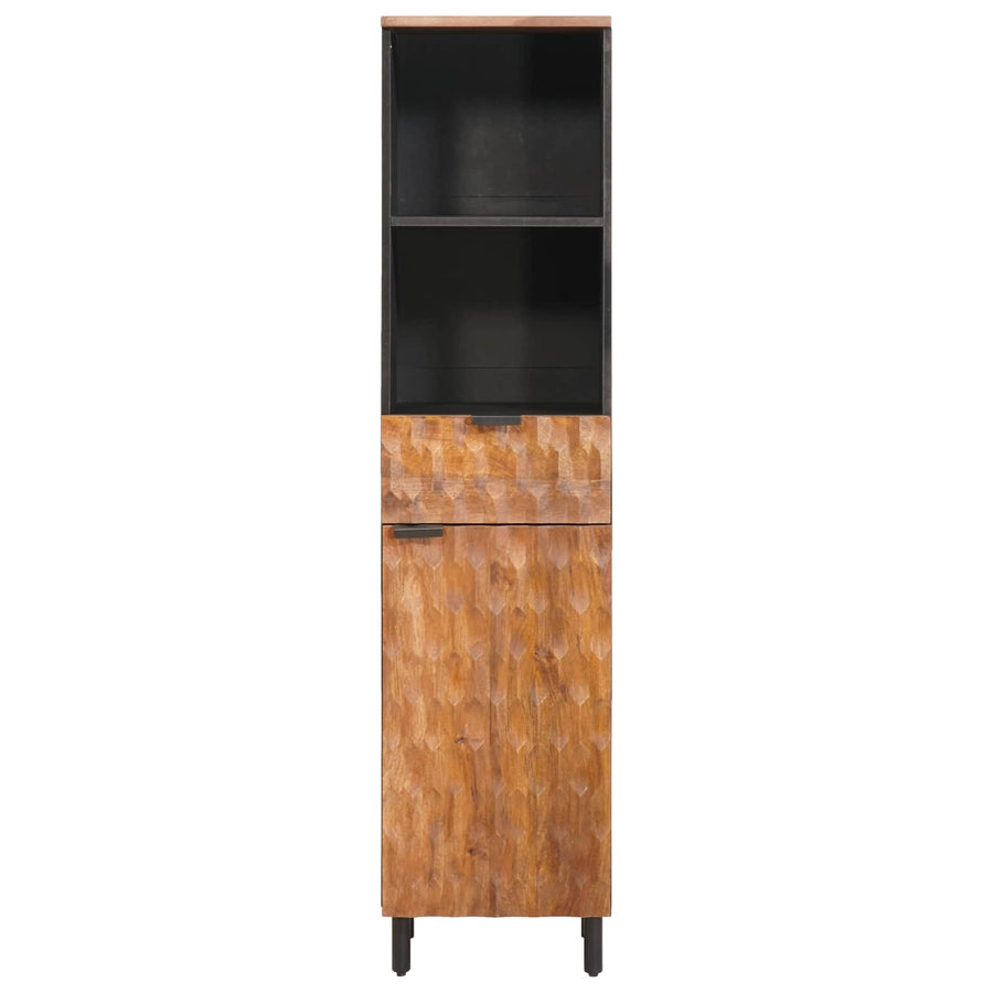 Badkamerkast Effen Bruin Acacia bruin afwerking