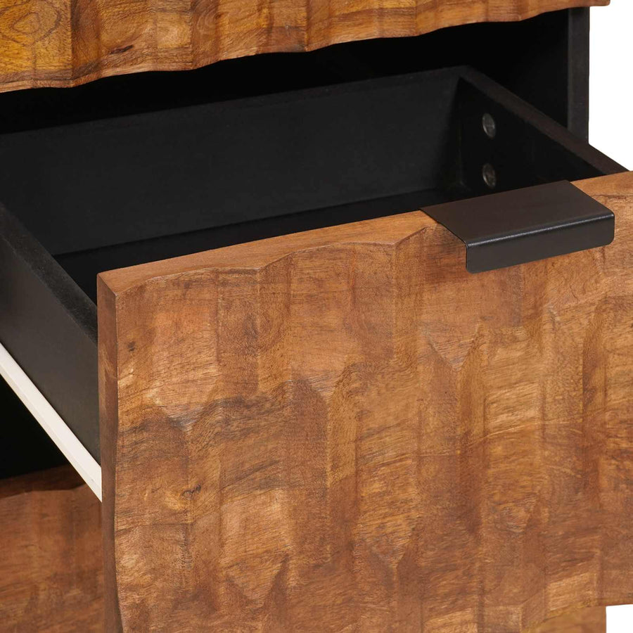 Dressoir Effen Acacia Bruine Afwerking Acacia bruin afwerking