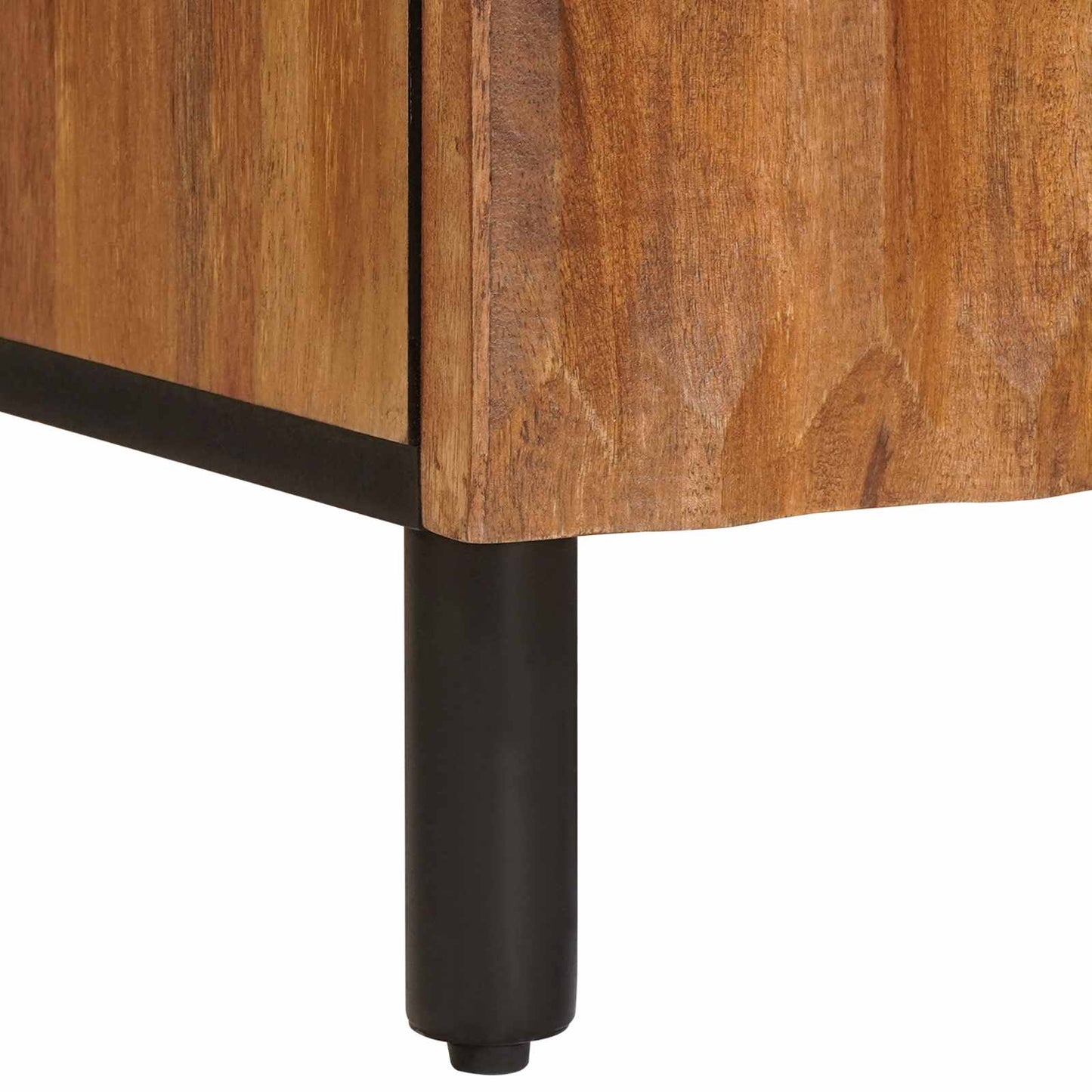 Dressoir Geometrisch Acacia Bruine Afwerking Acacia bruin afwerking