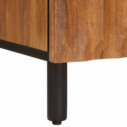Dressoir Geometrisch Acacia Bruine Afwerking Acacia bruin afwerking
