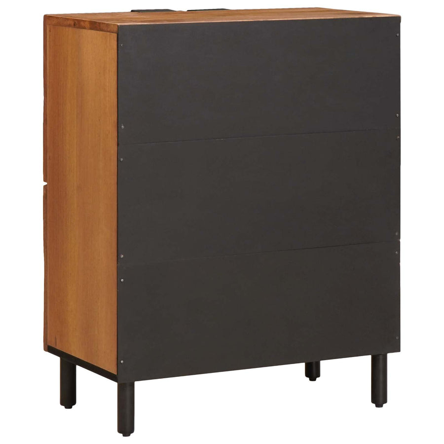 Dressoir Geometrisch Acacia Bruine Afwerking Acacia bruin afwerking