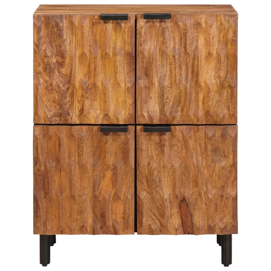 Dressoir Geometrisch Acacia Bruine Afwerking Acacia bruin afwerking