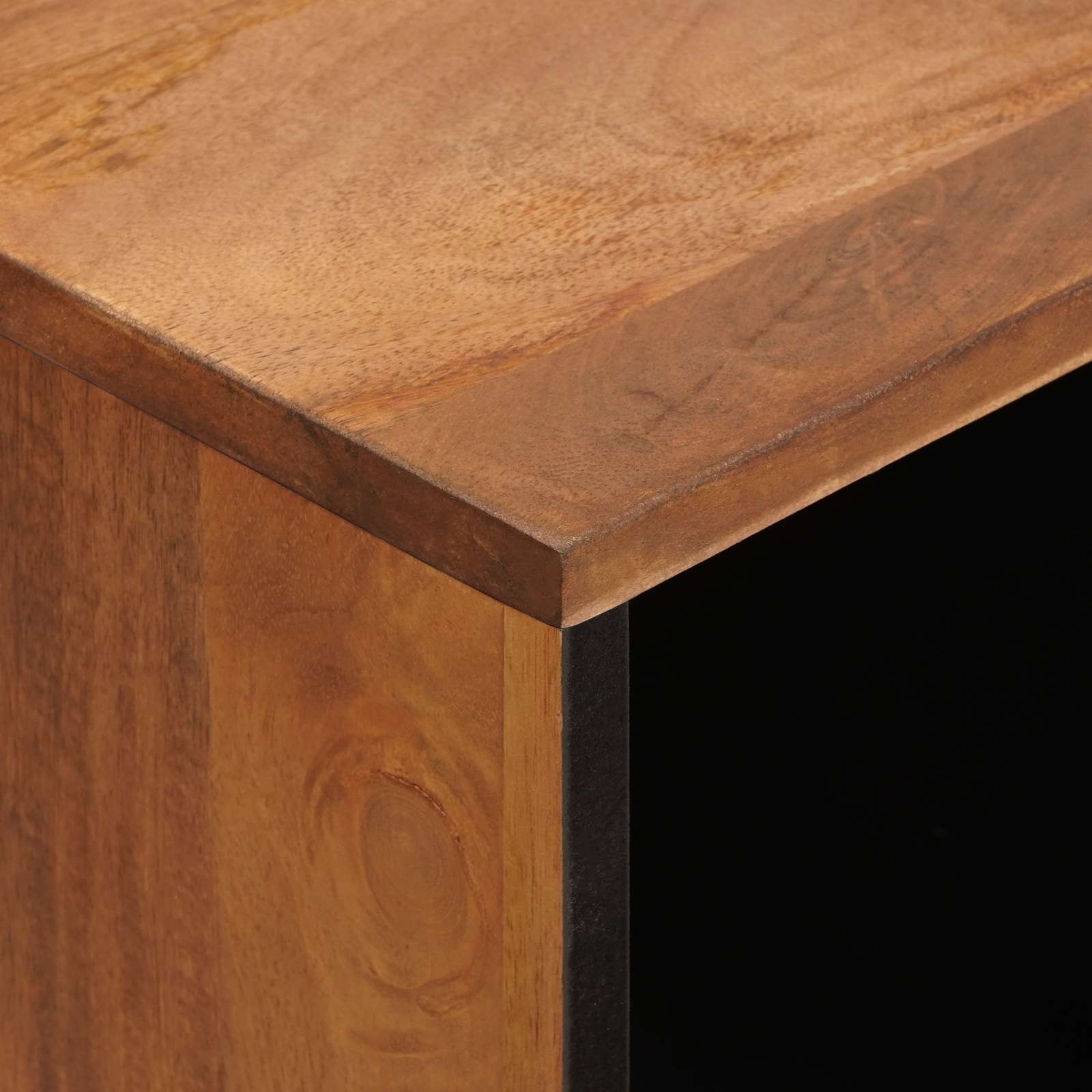 Dressoir Effen Acacia Bruine Afwerking Acacia bruin afwerking