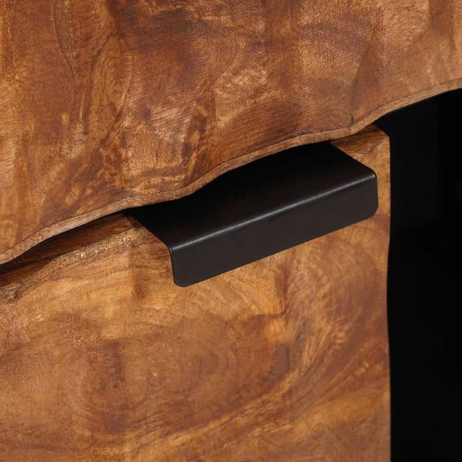Dressoir Effen Acacia Bruine Afwerking Acacia bruin afwerking