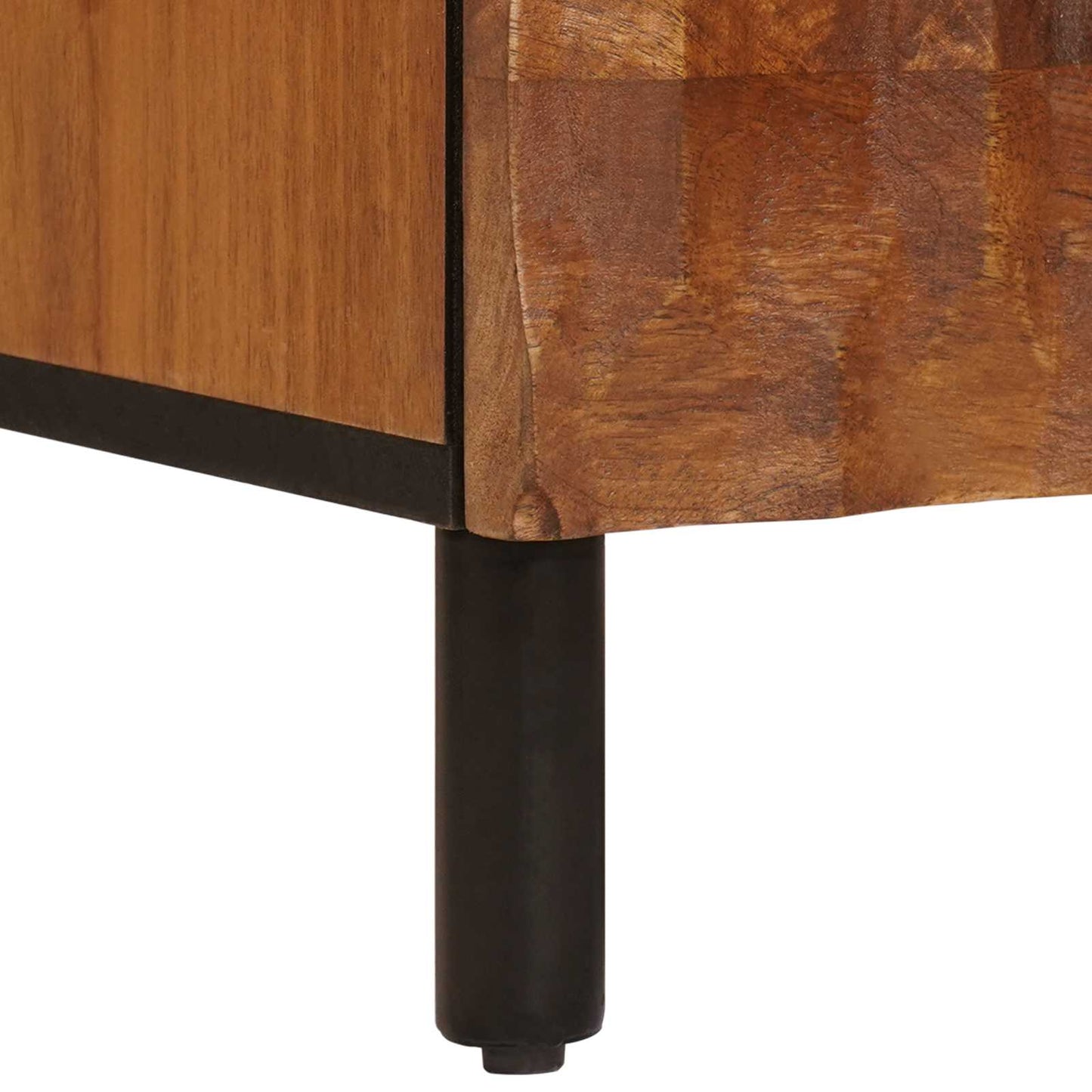 Hoge kast Effen Acacia Bruine Afwerking