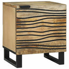 Bedside cabinet Brown 40 x 33 x 46 cm Solid acacia wood