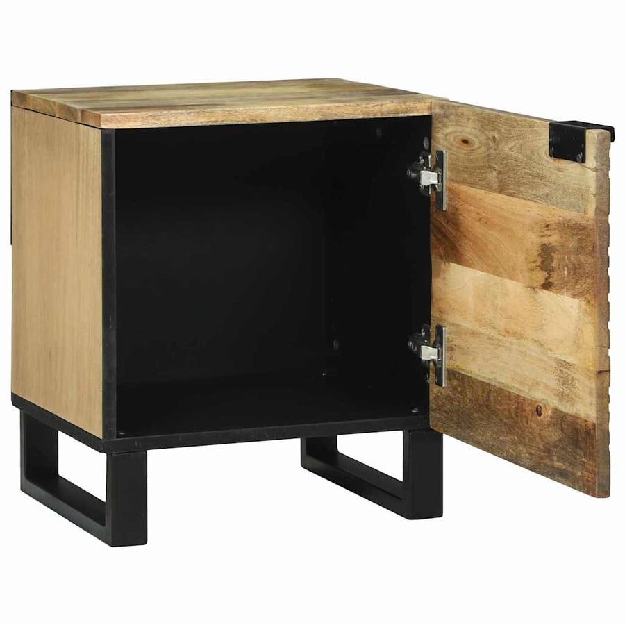 Nachtkastjes Bruin en zwart 40 x 33.5 x 46 cm