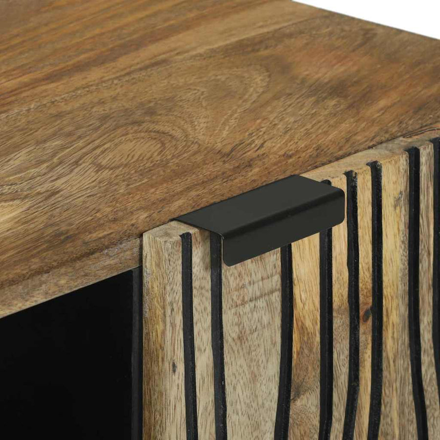 TV Eenheden Bruin 105 x 33 x 46 cm Bewerkt hout