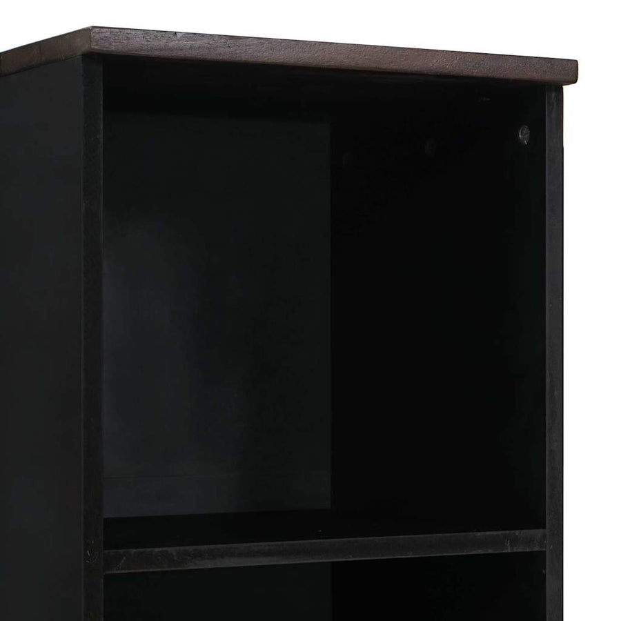 Badkamermeubelsets met lade met plank Gestreept met opslag met de deur Bruin 38 x 33 x 160 cm