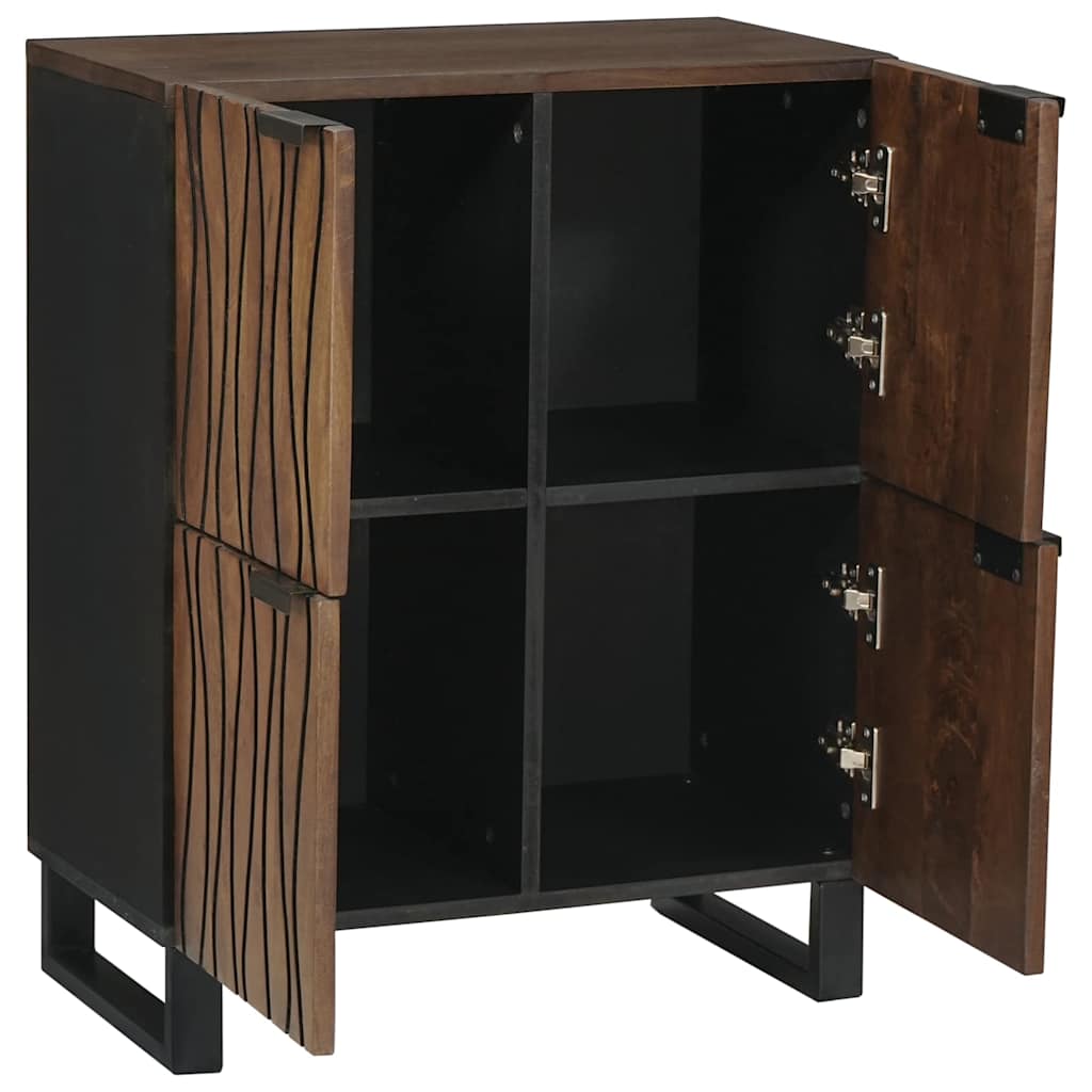 Media-opslagkasten en rekken met plank Anders met opslag Bruin 60 x 33.5 x 75 cm