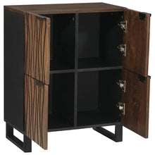 Media-opslagkasten en rekken met plank Anders met opslag Bruin 60 x 33.5 x 75 cm