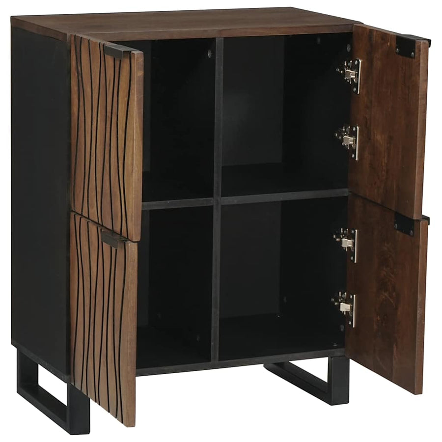 Media-opslagkasten en rekken met plank Anders met opslag Bruin 60 x 33.5 x 75 cm
