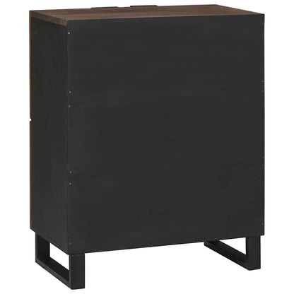 Media-opslagkasten en rekken met plank Anders met opslag Bruin 60 x 33.5 x 75 cm