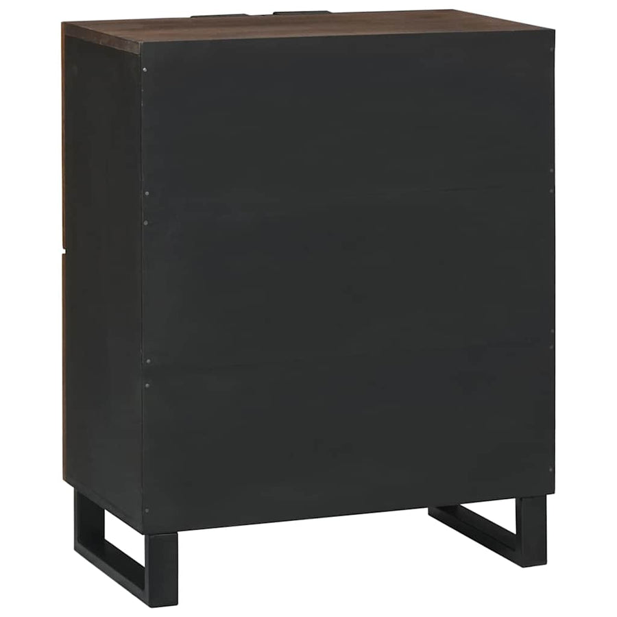 Media-opslagkasten en rekken met plank Anders met opslag Bruin 60 x 33.5 x 75 cm