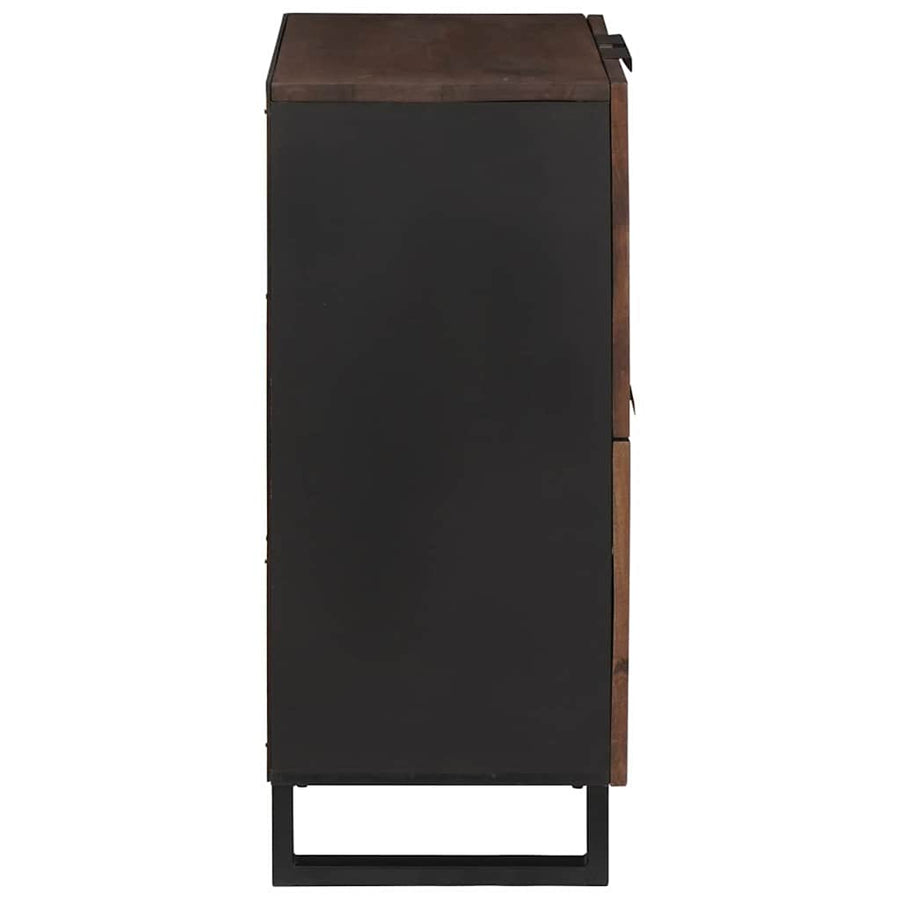 Media-opslagkasten en rekken met plank Anders met opslag Bruin 60 x 33.5 x 75 cm