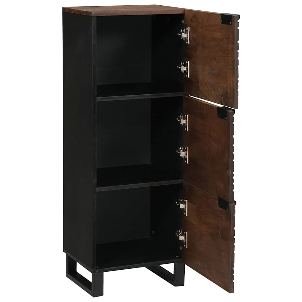 Highboard Notenhout met plank Anders met opslag met de deur Bruin 40 x 33.5 x 110 cm