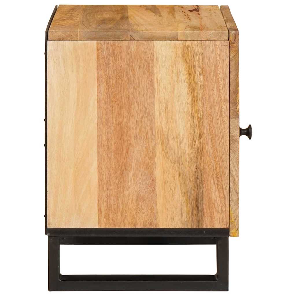 Nachtkastje Naturel 40 x 33,5 x 46 cm Massief Mango Hout