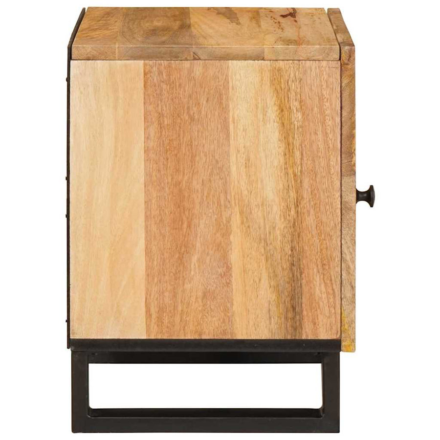 Nachtkastje Naturel 40 x 33,5 x 46 cm Massief Mango Hout