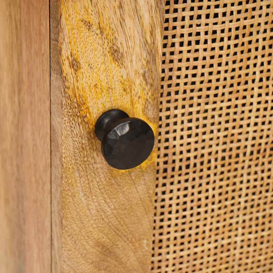 Nachtkastje 2 pcs Naturel 40 x 33,5 x 46 cm Massief Mango Hout
