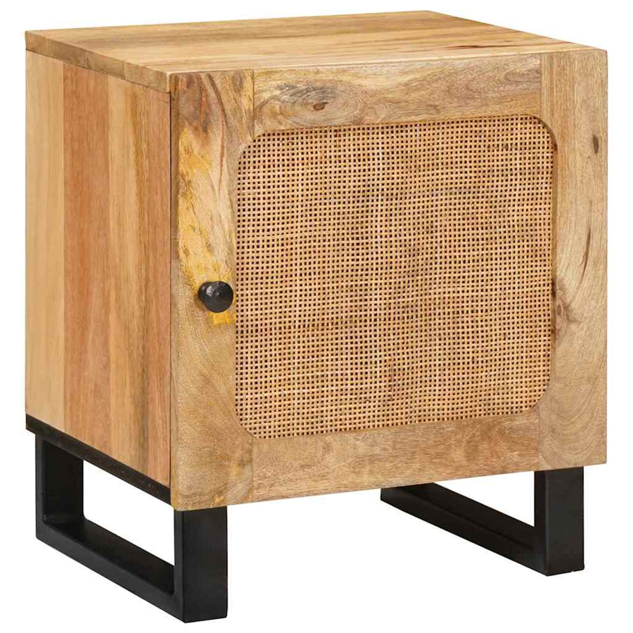 Nachtkastje 2 pcs Naturel 40 x 33,5 x 46 cm Massief Mango Hout