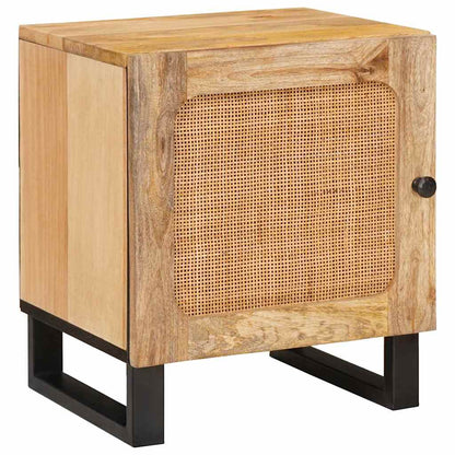 Nachtkastje 2 pcs Naturel 40 x 33,5 x 46 cm Massief Mango Hout