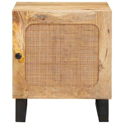 Nachtkastje 2 pcs Naturel 40 x 33,5 x 46 cm Massief Mango Hout