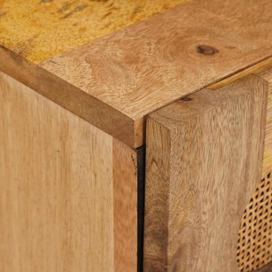 Nachtkastje Naturel 40 x 33,5 x 46 cm Massief Mango Hout