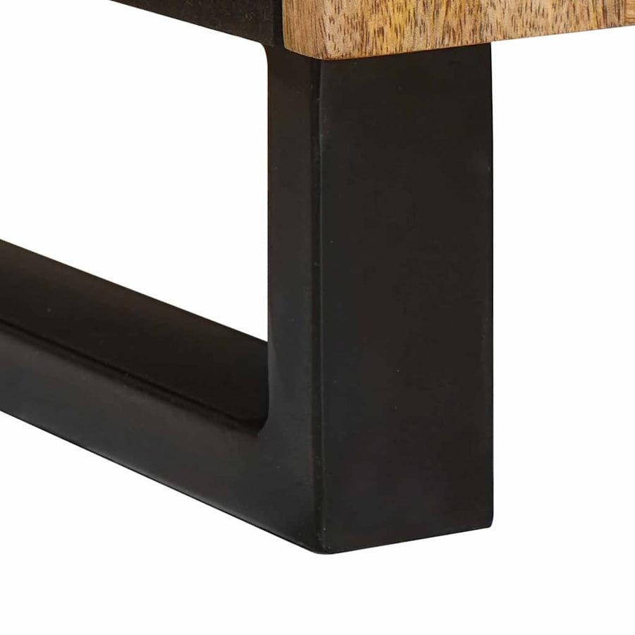 Nachtkastje Naturel 40 x 33,5 x 46 cm Massief Mango Hout