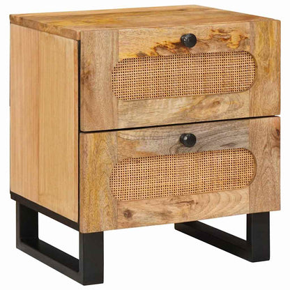 Nachtkastje Naturel 40 x 33,5 x 46 cm Massief Mango Hout