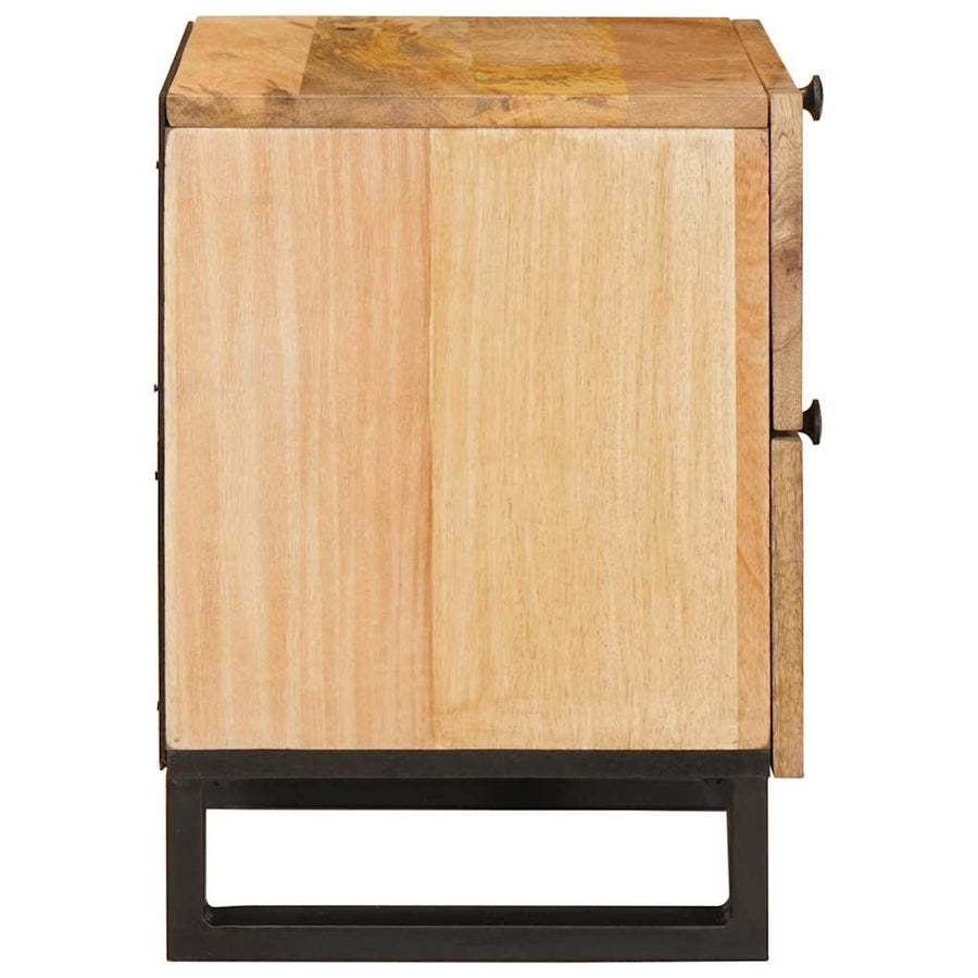 Nachtkastje Naturel 40 x 33,5 x 46 cm Massief Mango Hout
